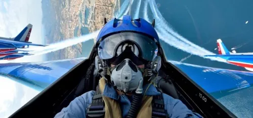 La patrouille de France aux Sables-d'Olonne en juin 2017