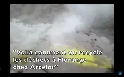 De l'acide d'ArcelorMittal aurait été déversé dans la nature