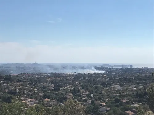 Marseille : départ de feu à Château-Gombert