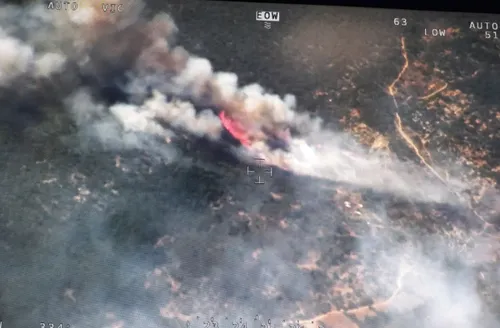 Peynier : deux personnes en garde à vue, le feu serait contenu