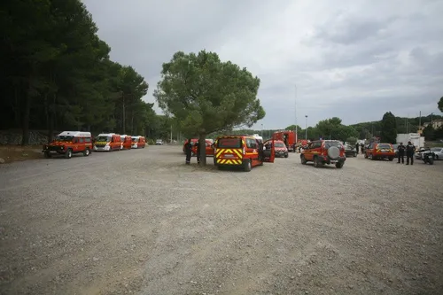 Aix : important départ de feu à Célony
