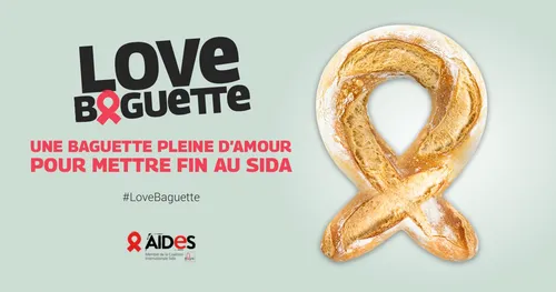 La love baguette pour lutter contre le Sida