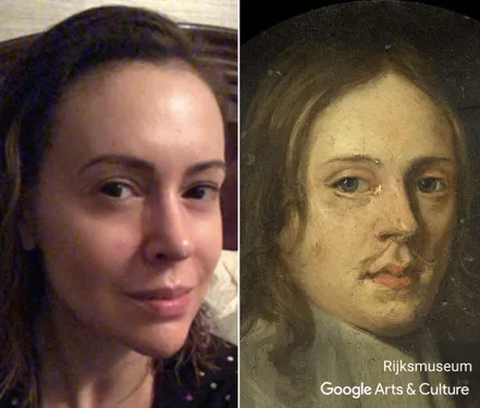 Google trouve votre sosie en peinture !