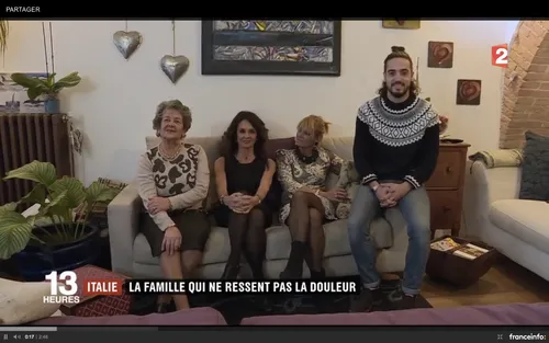 Une famille insensible à la douleur grâce à une mutation génétique