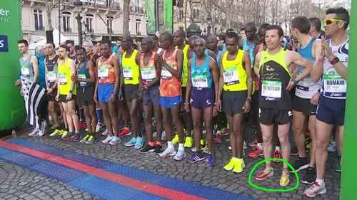 Marathon de Paris: il s’offre un record du monde en espadrilles...