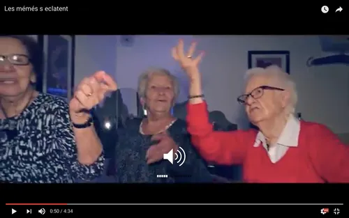 Les "mémés" d'un EHPAD font le buzz avec ce clip !
