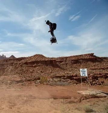 L'homme volant a fait le chaud au GP du Castellet !
