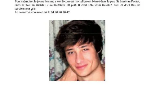 Le Pontet : appel à témoins après la mort d'un étudiant aixois