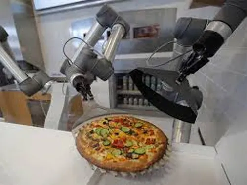 Vos pizzas bientôt préparées... par un robot !
