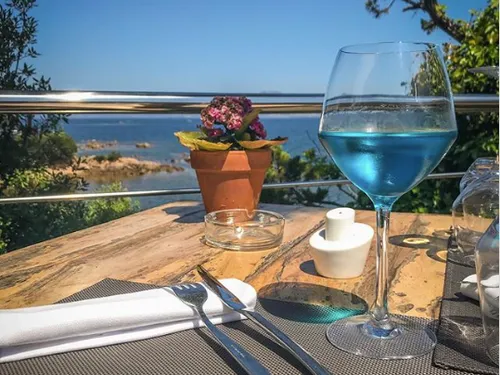 Après le blanc, le rouge et le rosé, le vin bleu est arrivé !