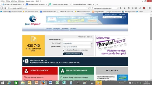 Sur Pole-emploi.fr, une offre sur deux serait bidon