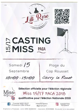 Carry : casting Miss Paca 15-17 ans !