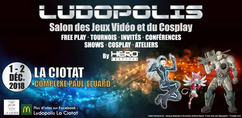 La Ciotat : Ludopolis le rendez-vous des fans de jeux vidéos et...
