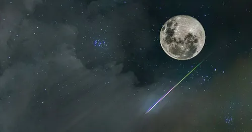 Nuit la plus longue, étoiles filantes et pleine lune ce soir !