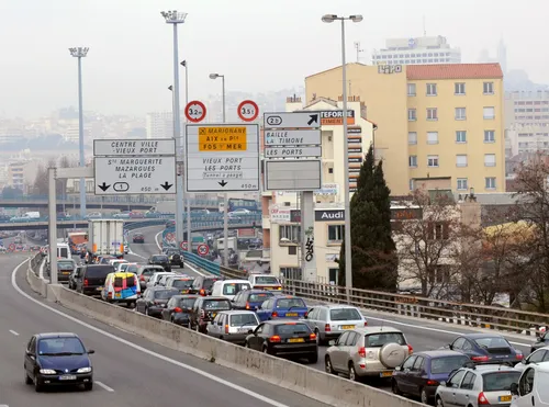 Marseille est la 2e ville la plus embouteillée de France