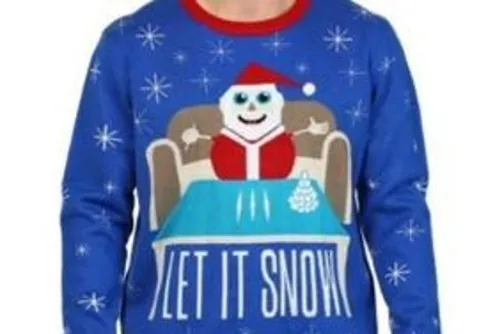 Un pull de Noël faisant l’éloge de la cocaïne retiré d'un site...