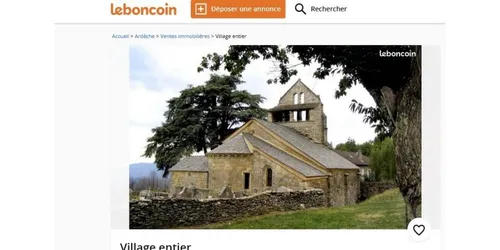 Il poste une annonce pour vendre son village “mal entretenu”