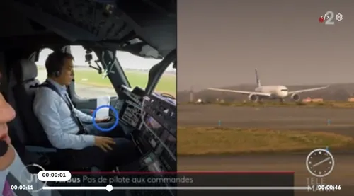 Airbus réussit une première mondiale avec un décollage sans pilote