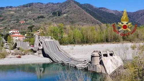 Italie : un pont s’effondre en Toscane, un automobiliste blessé