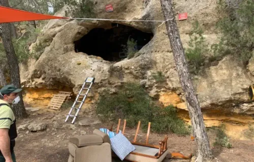 Deux jeunes confinés dans une grotte de la Sainte-Victoire