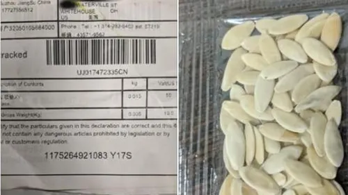 Si vous avez reçu des graines en provenance de Chine,...