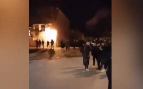 Nîmes : des élèves de l'école de police organisent une fête...