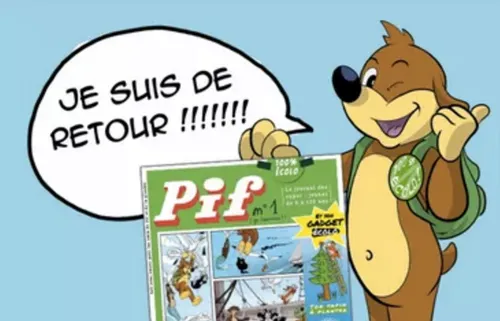 Le magazine  "Pif Gadget" fait son come-back demain !