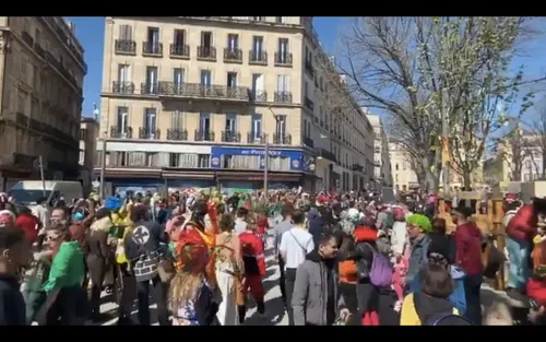Marseille : plusieurs milliers de personnes réunies lors d'un...