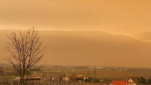 Nuages chargés de sable en vue sur le Sud de la France !