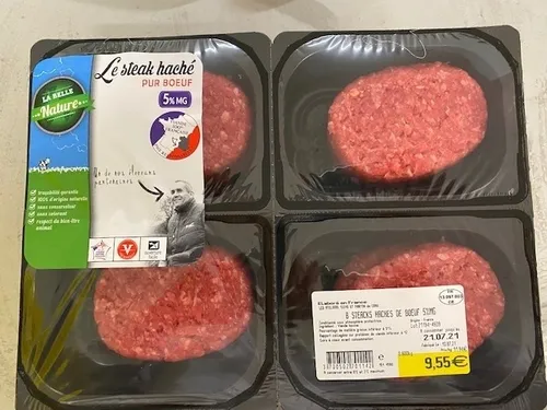 Rappel produits : risque de E.coli dans des steaks hachés vendus...