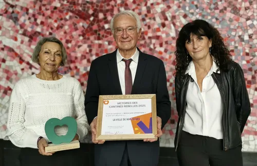 Martigues a reçu le prix de la Démocratie Alimentaire