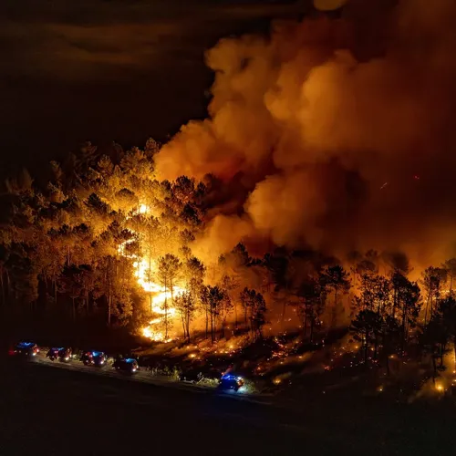 Incendie Gironde